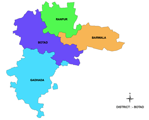 Botad Map